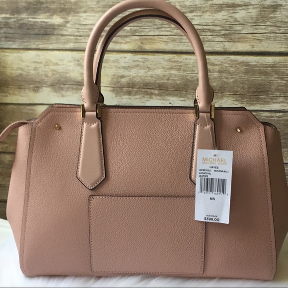 Michael Kors Large hayes Satchel pastel pink bag - Picture 4 of 7